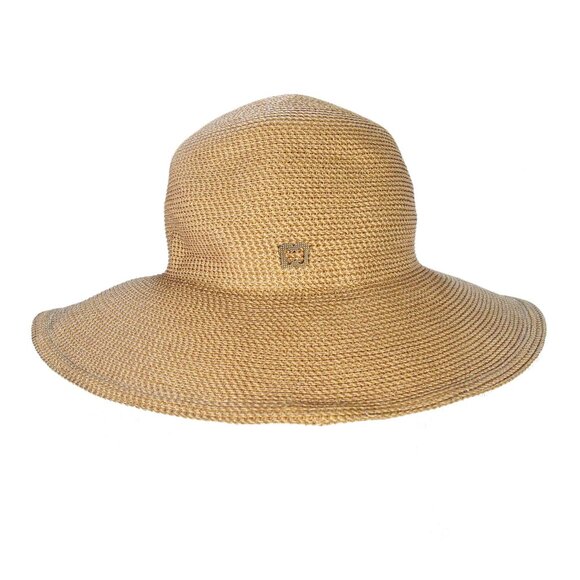 ERIC JAVITS Vintage Wide Brim Floppy Squishee Packable Sun Hat - Picture 1 of 8